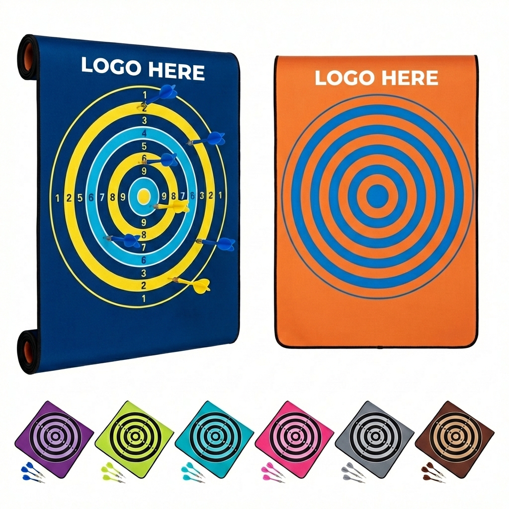 Magnetic Dartboard Duo: Safe Play, Double-Sided Fun