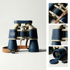 Odorless Grip 10x Zoom Binoculars for All Terrains